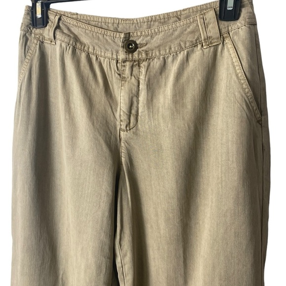 Sundance Kendricks Tan Tencel Wide Leg Pants - Picture 4 of 7